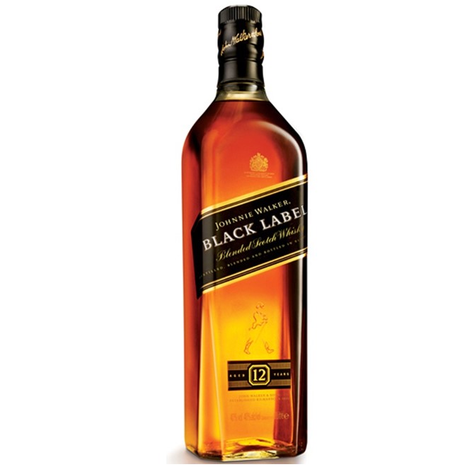 Johnnie Walker Black 12Y 12/0.75 L