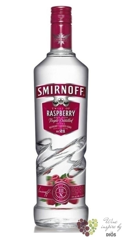 Smirnoff Vodka Raspberry Twist 12/0.75 L