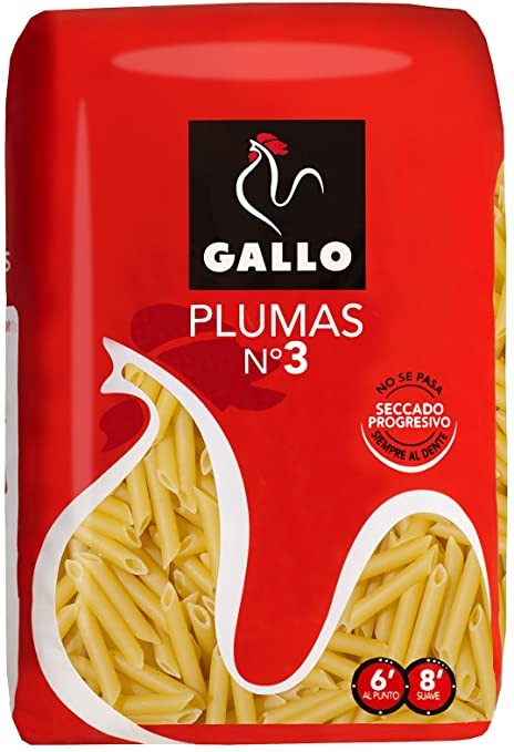 Gallo Plumas Veg (Penne Tric) 18/450 GR