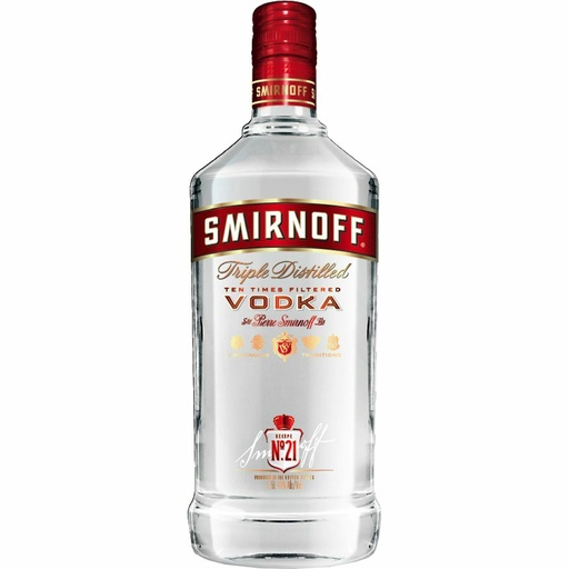[0700-DG-SV-090242] Smirnoff Vodka Red 6/1.75 L