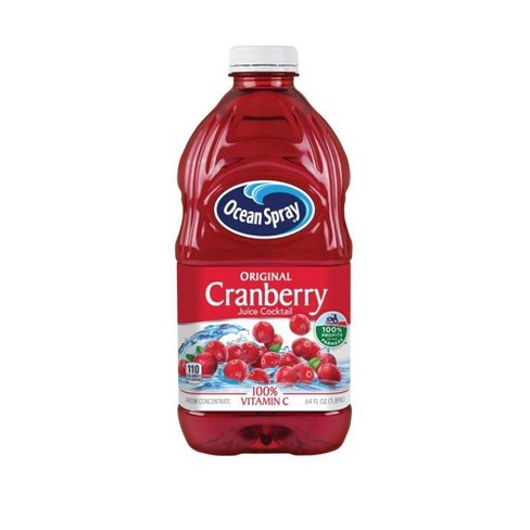 [1200-MS-UD-20027] Ocean Spray Cranberry Juice Cocktail 8/64 OZ