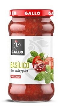 [1500-GL-080708A] Gallo Salsa Basilico 8/350 GR